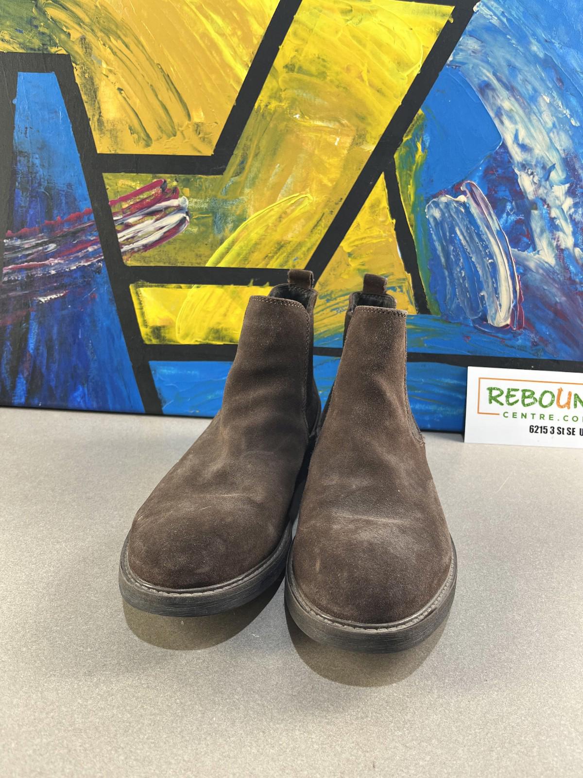 Luca Ferri Men’s Chelsea Boots (Brown, Size 11)
