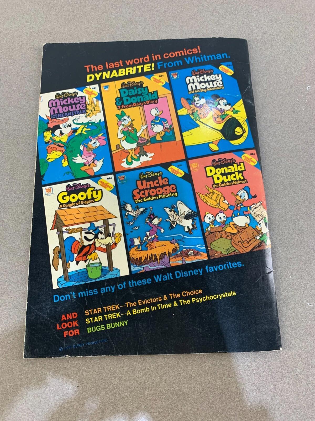 Walt Disney Donald Duck The Golden Helmet Whitman #1135 Silver Age Comic Book