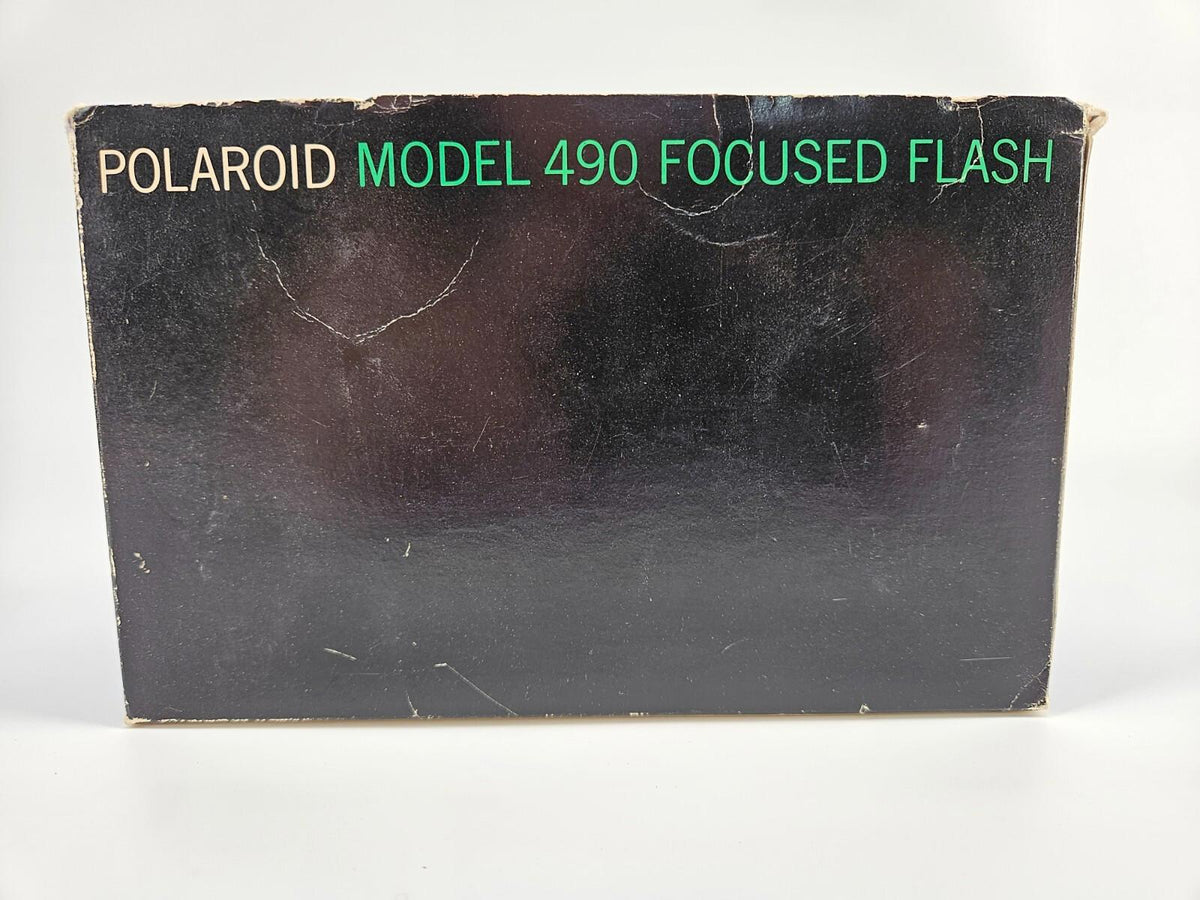 Polaroid Model 490 Focused Flash in Original Box
