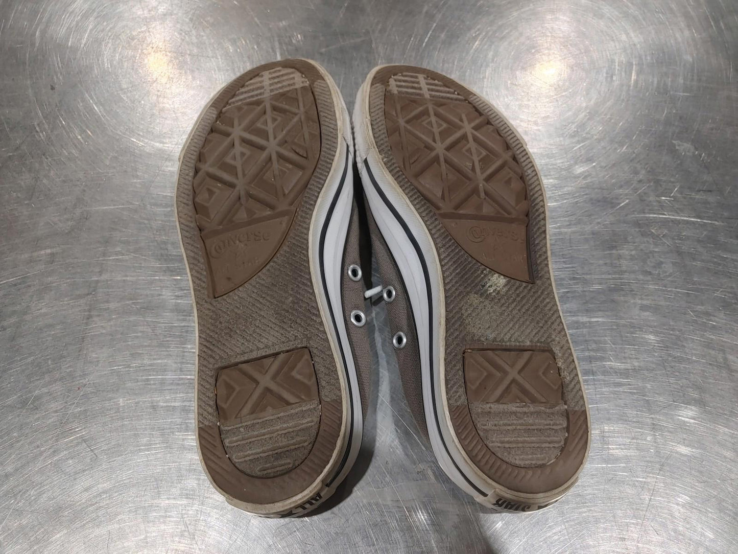 Converse All Star Shoes Size 6.5 Brown/White Good Condition