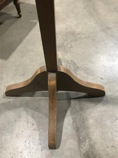 Wooden Coat Rack 68 inch with Brass hooks