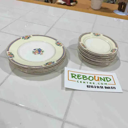Vintage Saucer Plates
