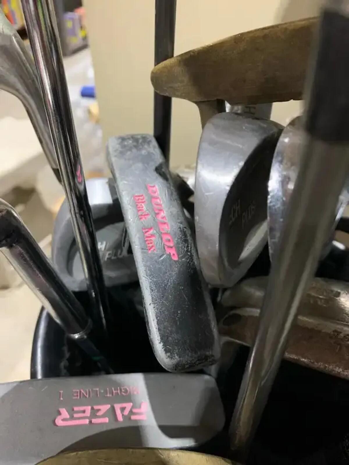 Individual golf clubs $5 each