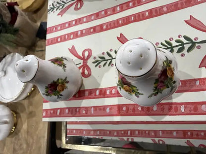 Royal Albert Salt Pepper Shakers