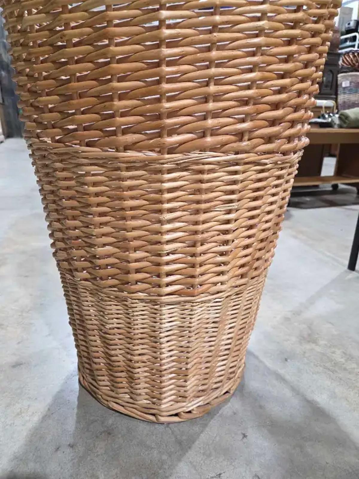 26" Tall Wicker Basket