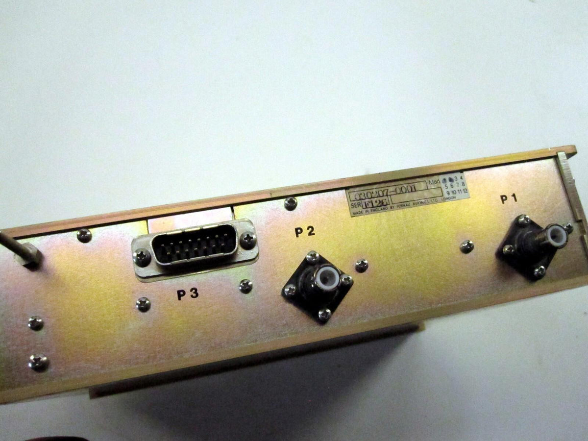 Fernau Avionics 030207-0001 F126 2/3A1 Audio Equipment