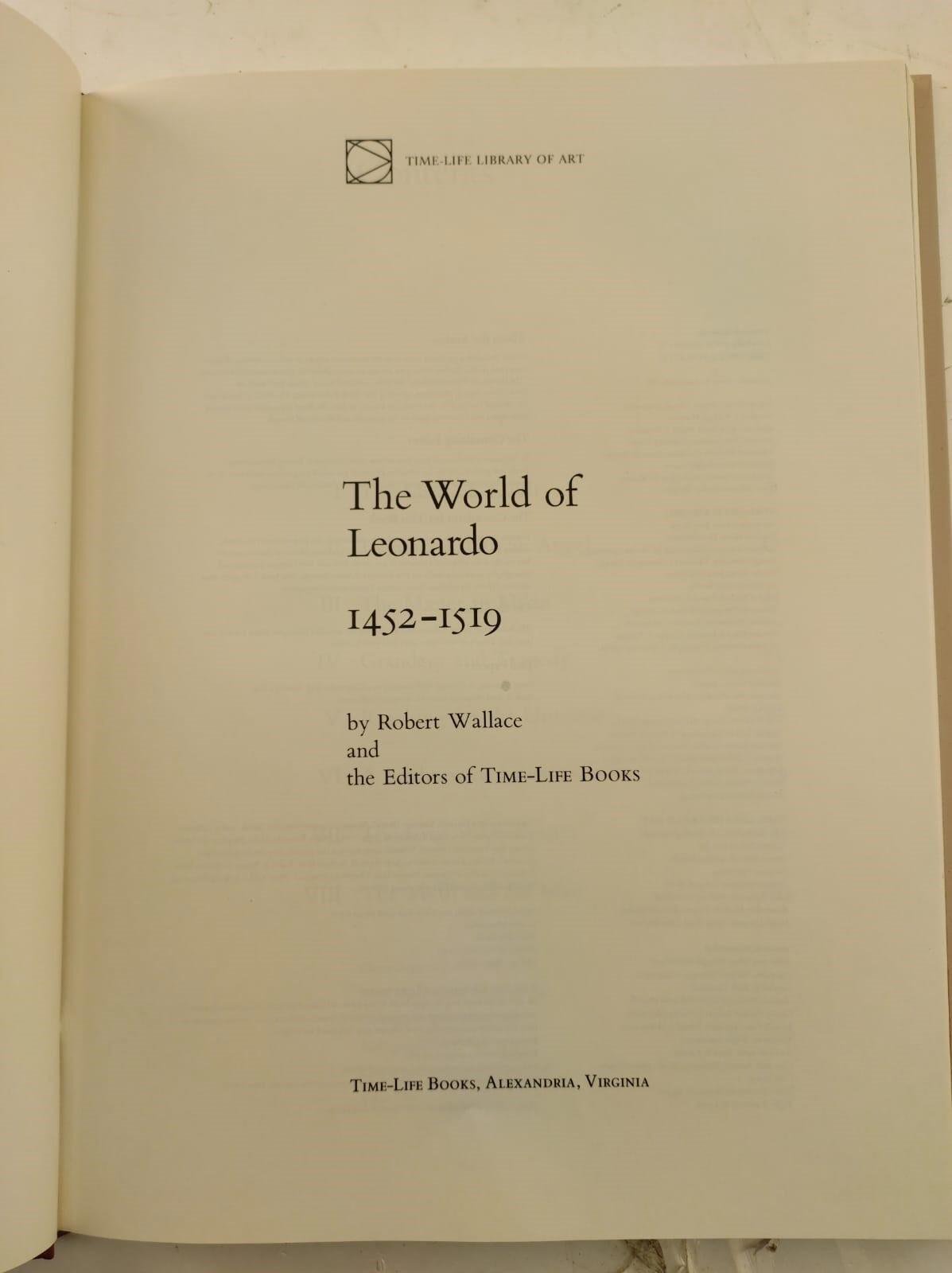 The World of Leonardo 1452-1519- Time Life Library of Art