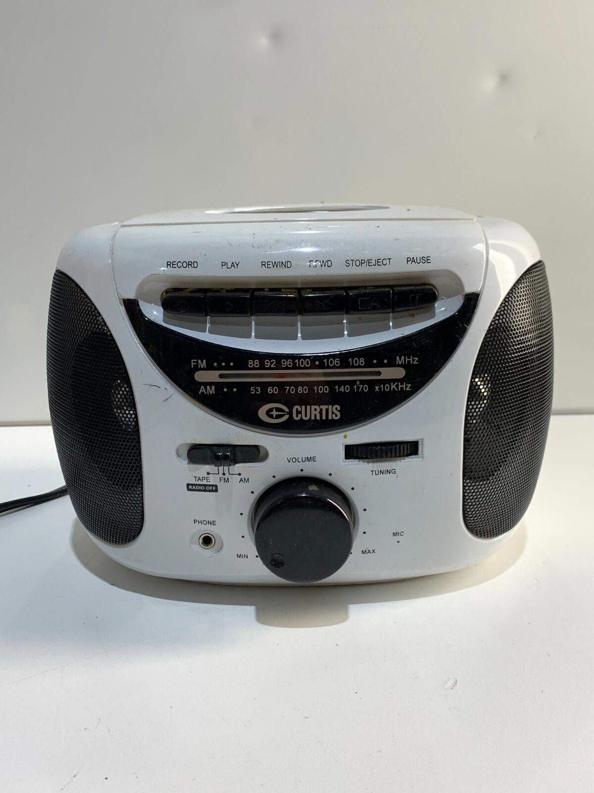 Curtis am fm radio cassette Player & recorder, RC-231HF