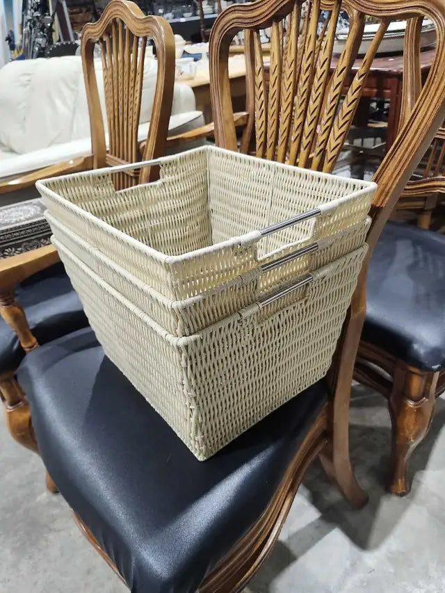 Wicker Baskets - 3 Available