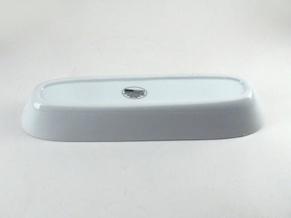 Moda Concept Bread Dish - White Porcelean Bruschetta Baguette Serving Bowl