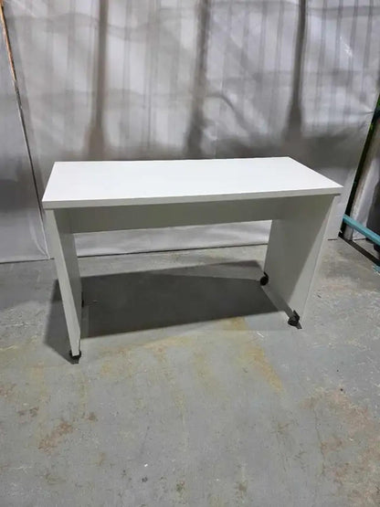 White Small Rolling Desk