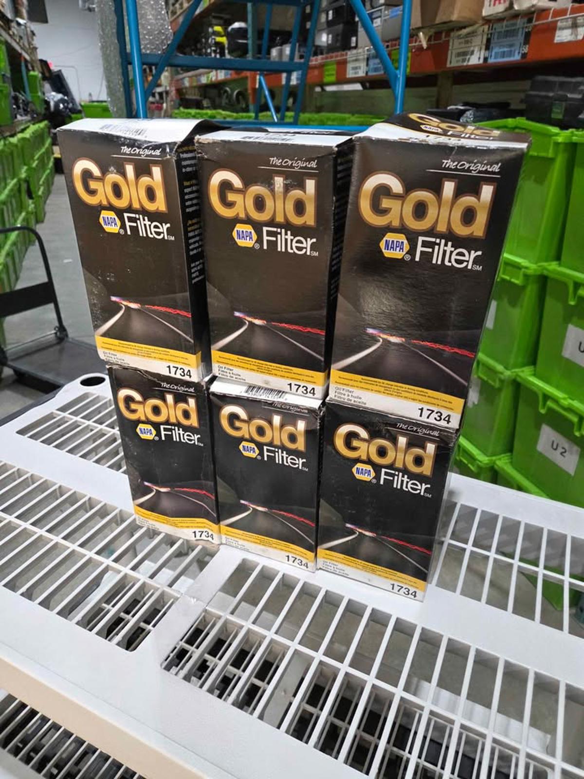 NAPA Gold Filter 1734 - 6 Pack