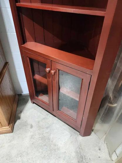 Pine Wood Corner Display Unit