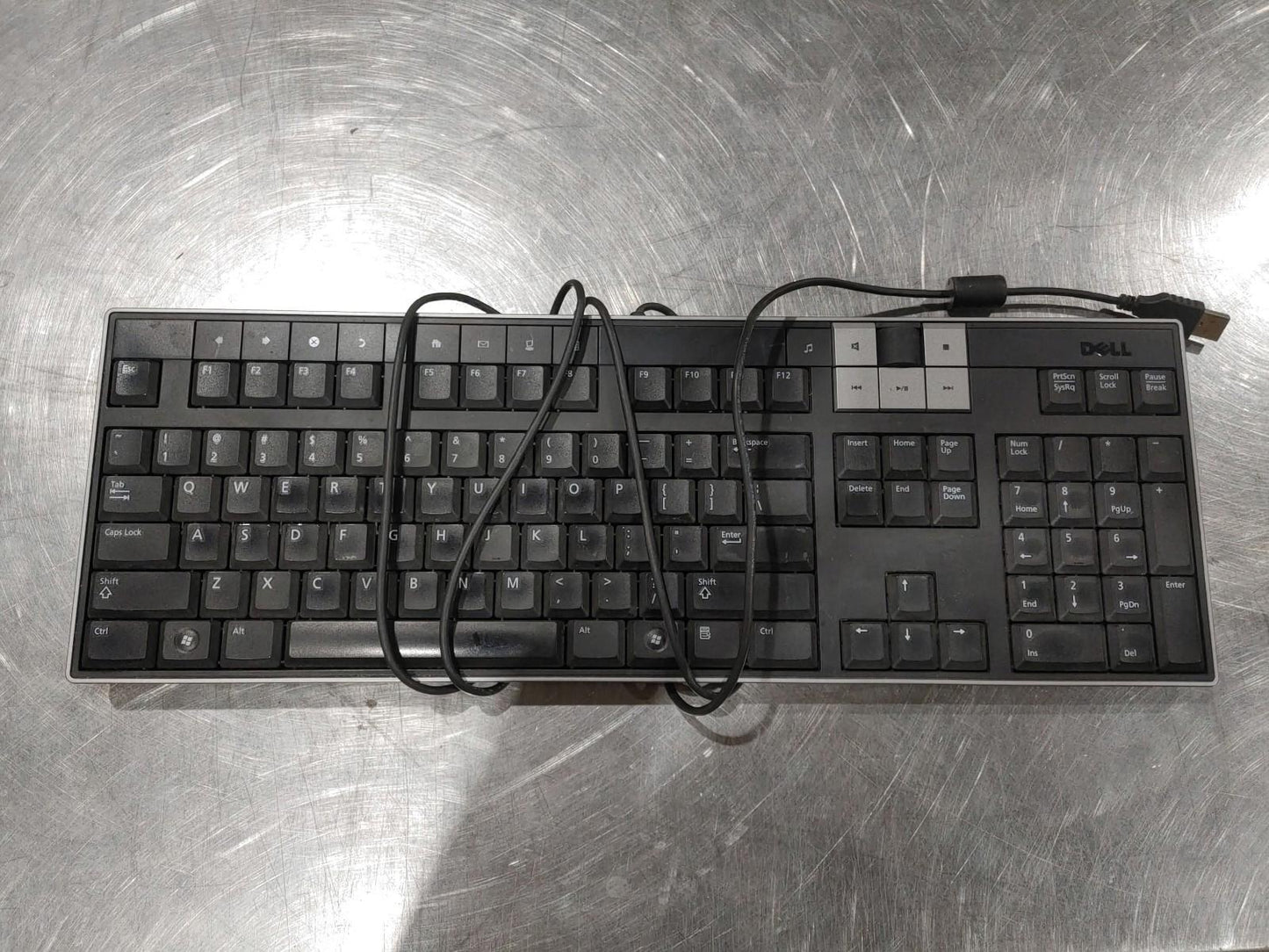 Dell Full Size USB Keyboard Black - Fair