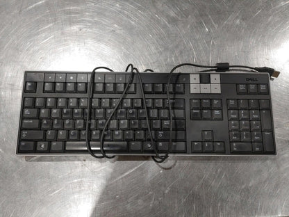Dell Full Size USB Keyboard Black - Fair