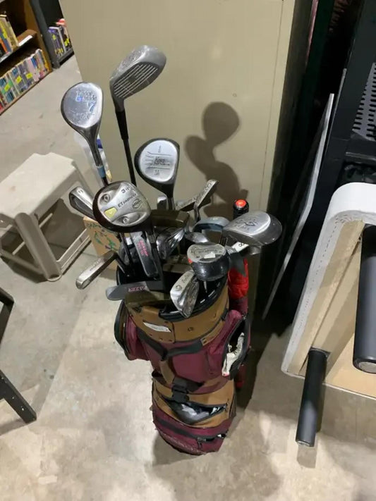 Individual golf clubs $5 each