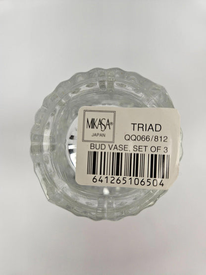 Mikasa Bud Vase 3.5" Set of 2