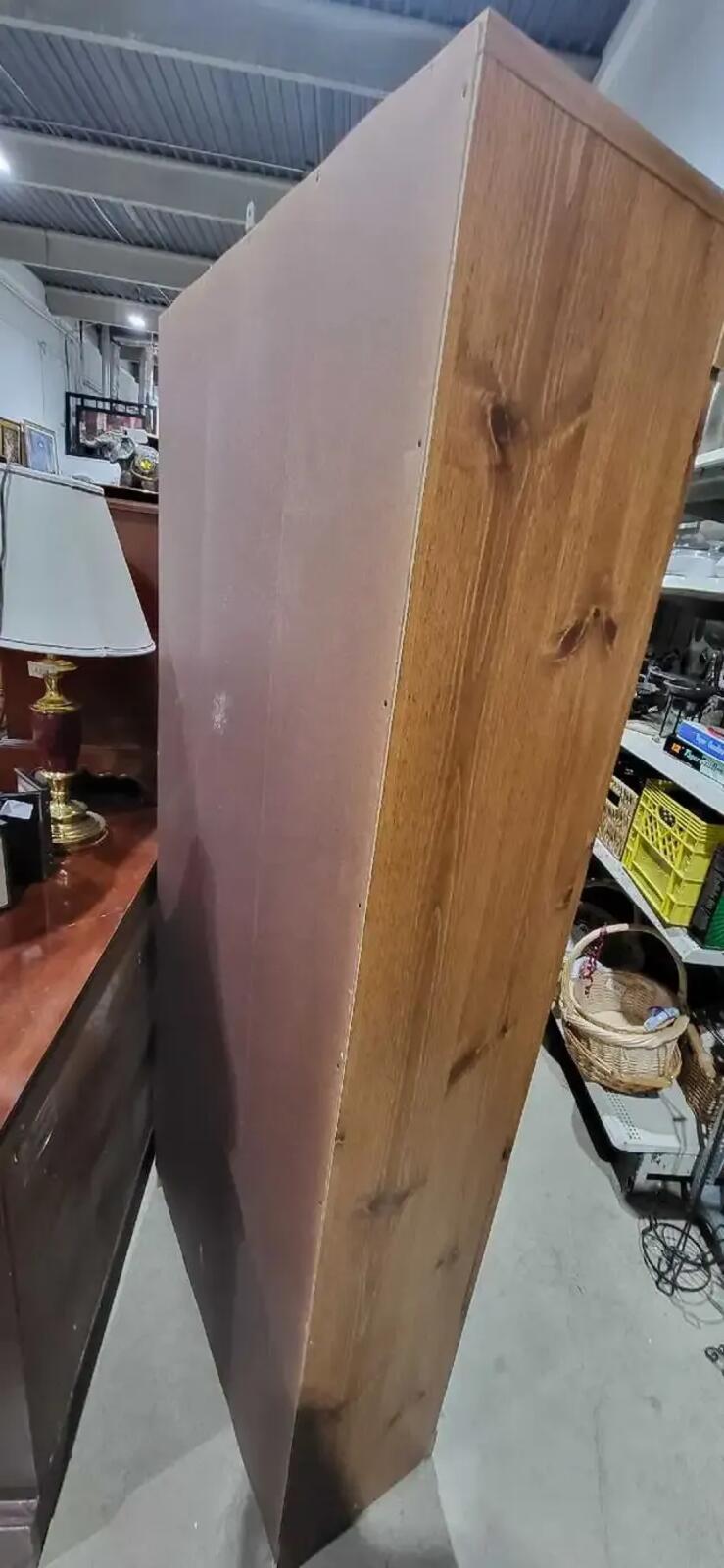 Wood Bookshelf 72' x 29.5' x 12.5' - 2 Available