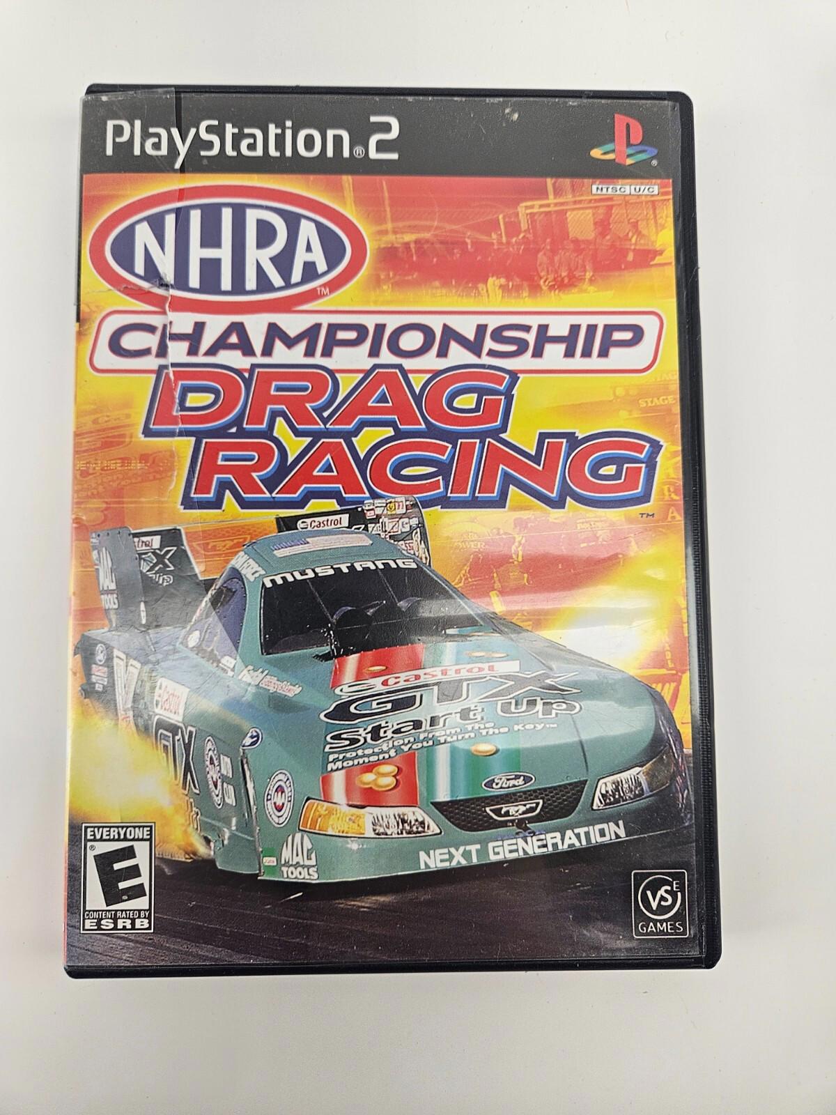 NHRA Championship Drag Racing (PlayStation 2 PS2)