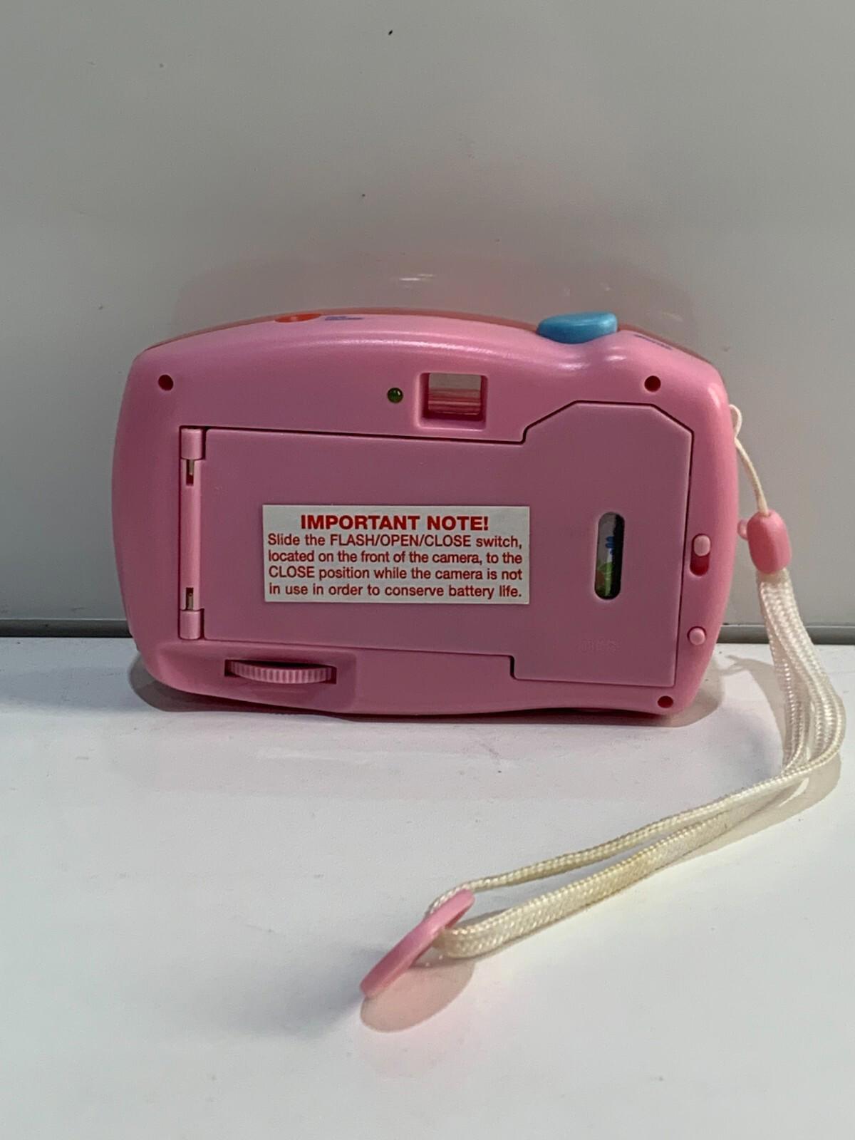 BARBIE 35MM POINT AND SHOOT FILM CAMERA WITH FLASH VERY RARE
