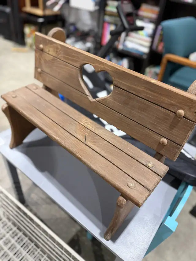 Small Wooden Bench