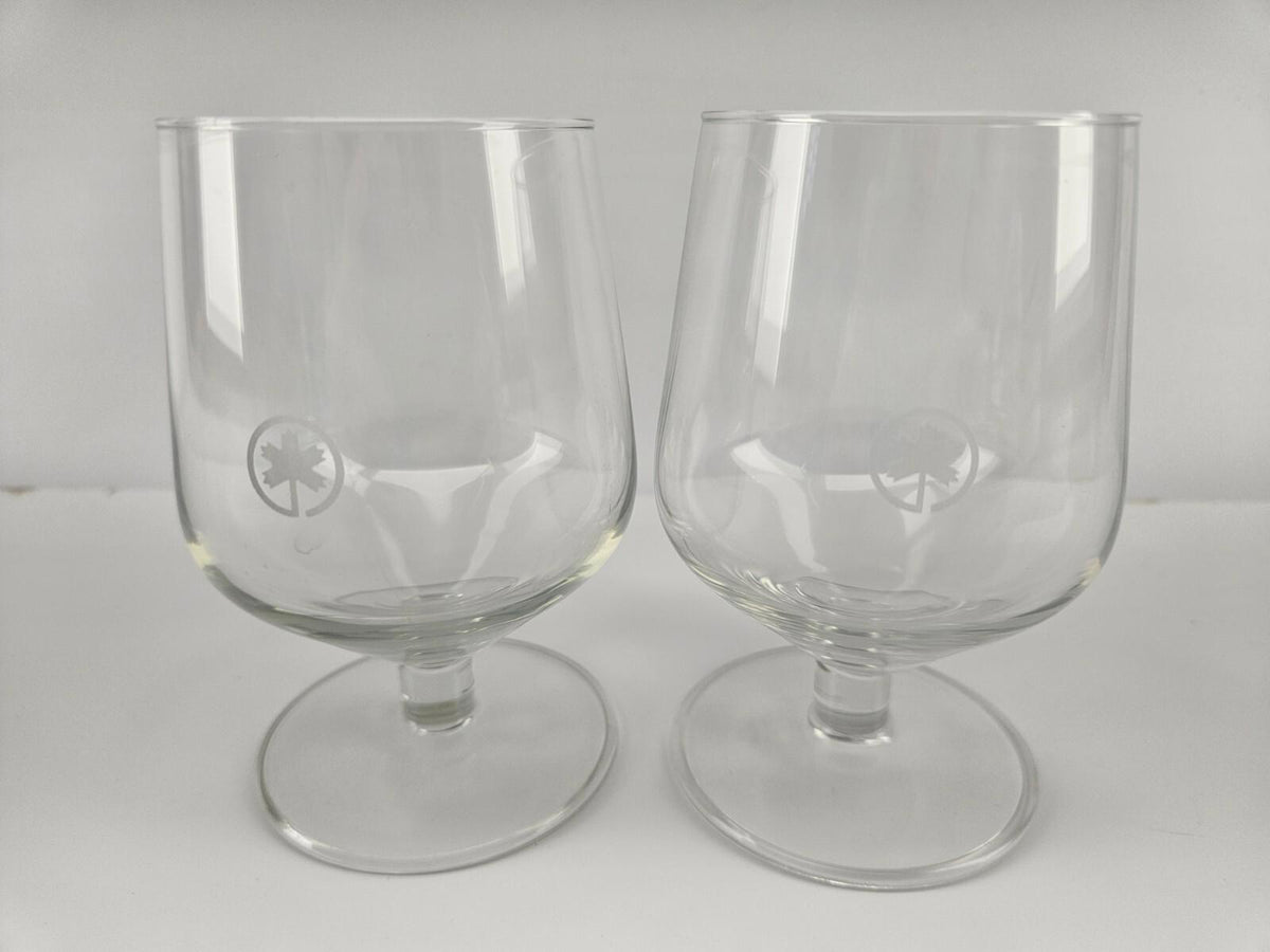 Lot of 2 - 1988 Olympic Glasses