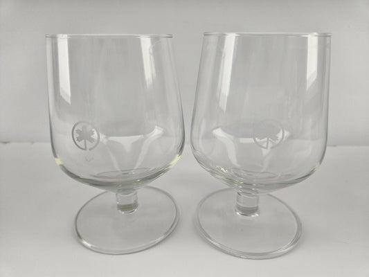 Lot of 2 - 1988 Olympic Glasses