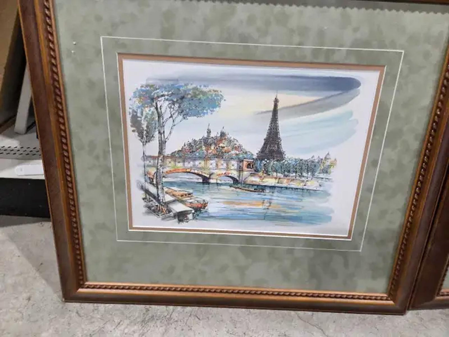 Framed Paris Picture Prints - 2 Available