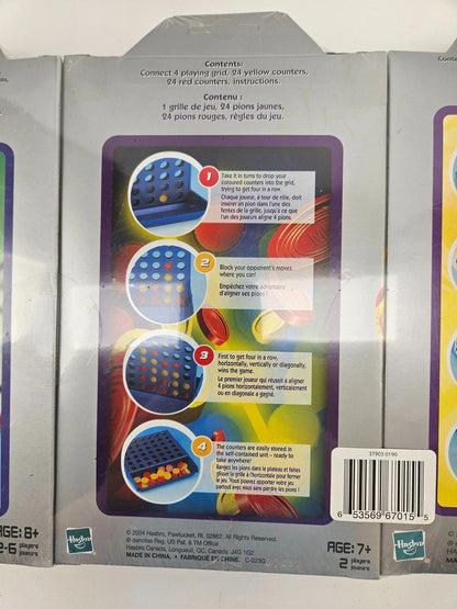 Travel Games To Go - Clue - Guess Who - Connect 4 - Monopoly