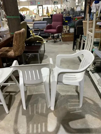 Plastic Chairs -set of 2