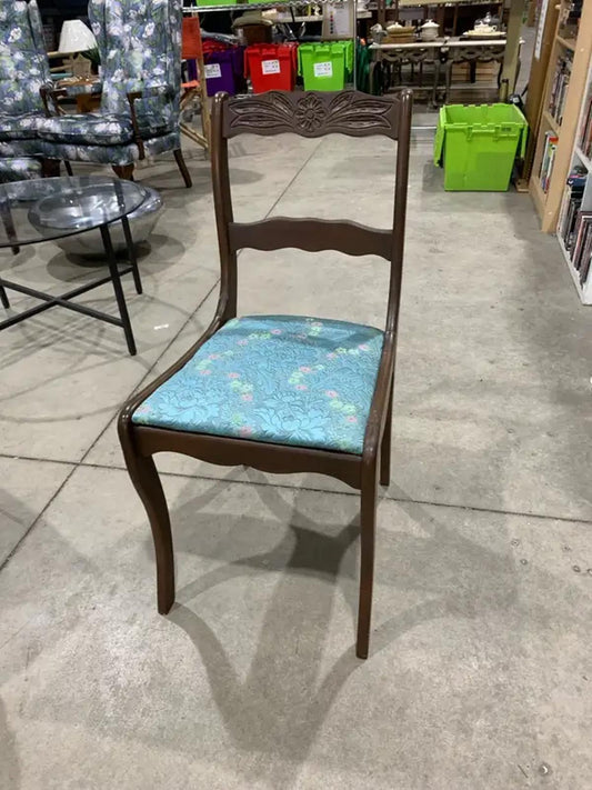 Vintage Wooden Desk Chair