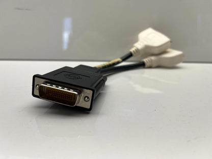 DMS-59 to 2x DVI-I Breakout Adapter Cable Molex