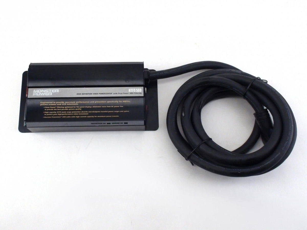 MONSTER POWER HTFS500 video power center / surge protector