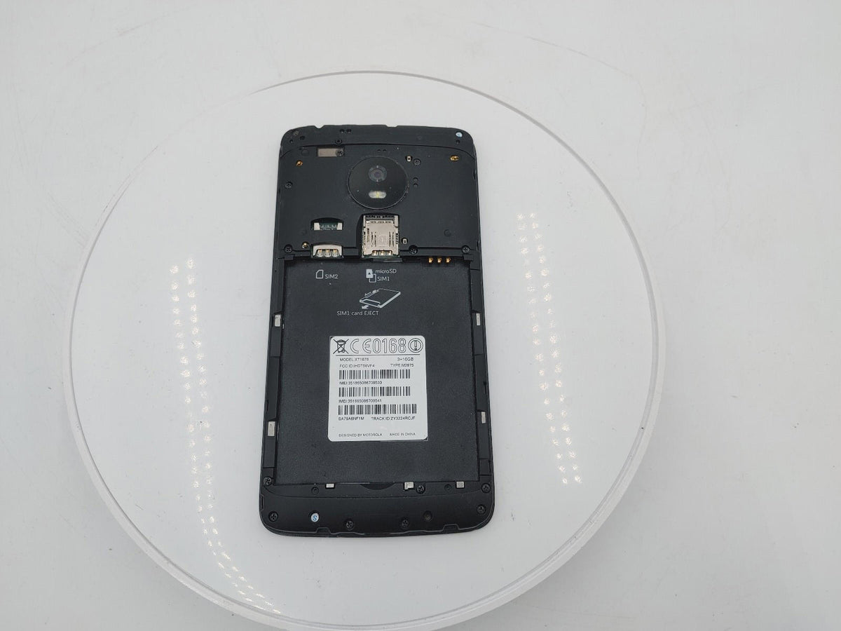 Smartphone Motorola Moto G5 XT1676 noir non testé - État correct