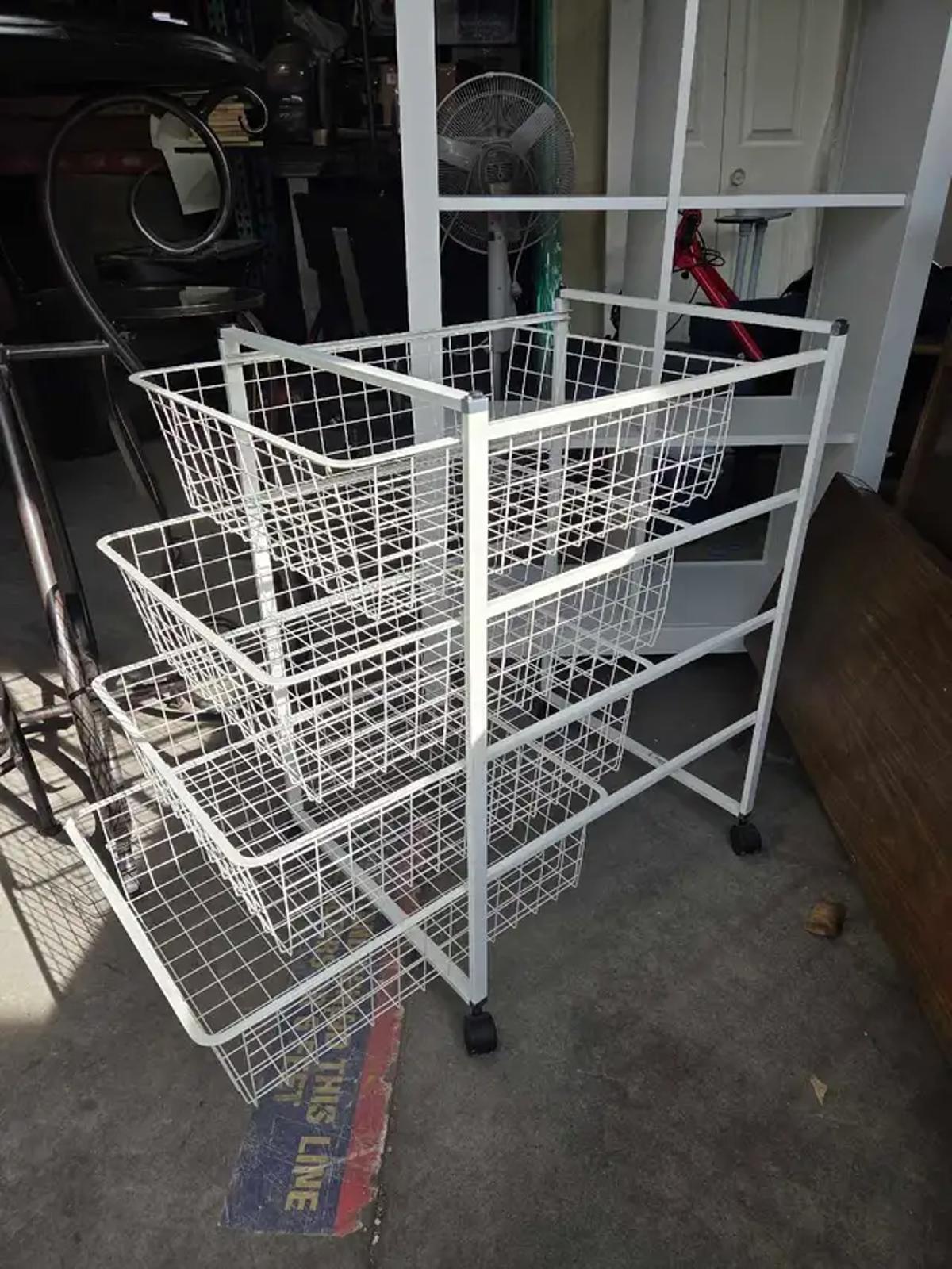 IKEA Antonius Basket Shelving