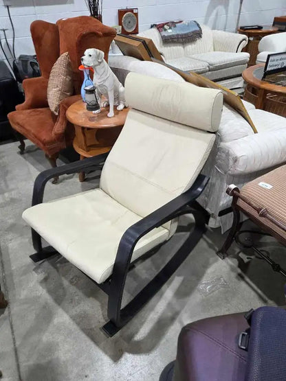IKEA Poang Rocking Chair - Faux Leather