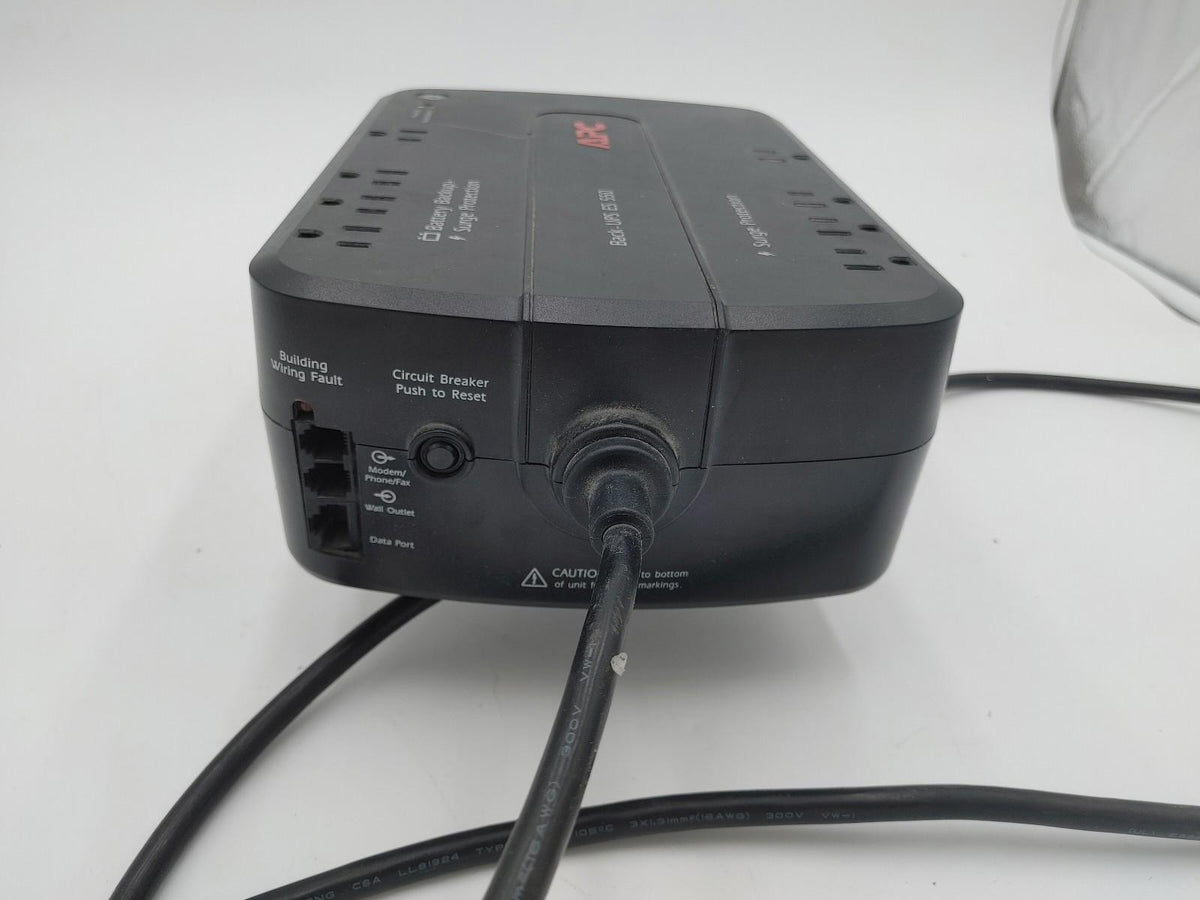 Good Condition APC Back-UPS ES 550 BE550G Black Tested Working Needs New Battery