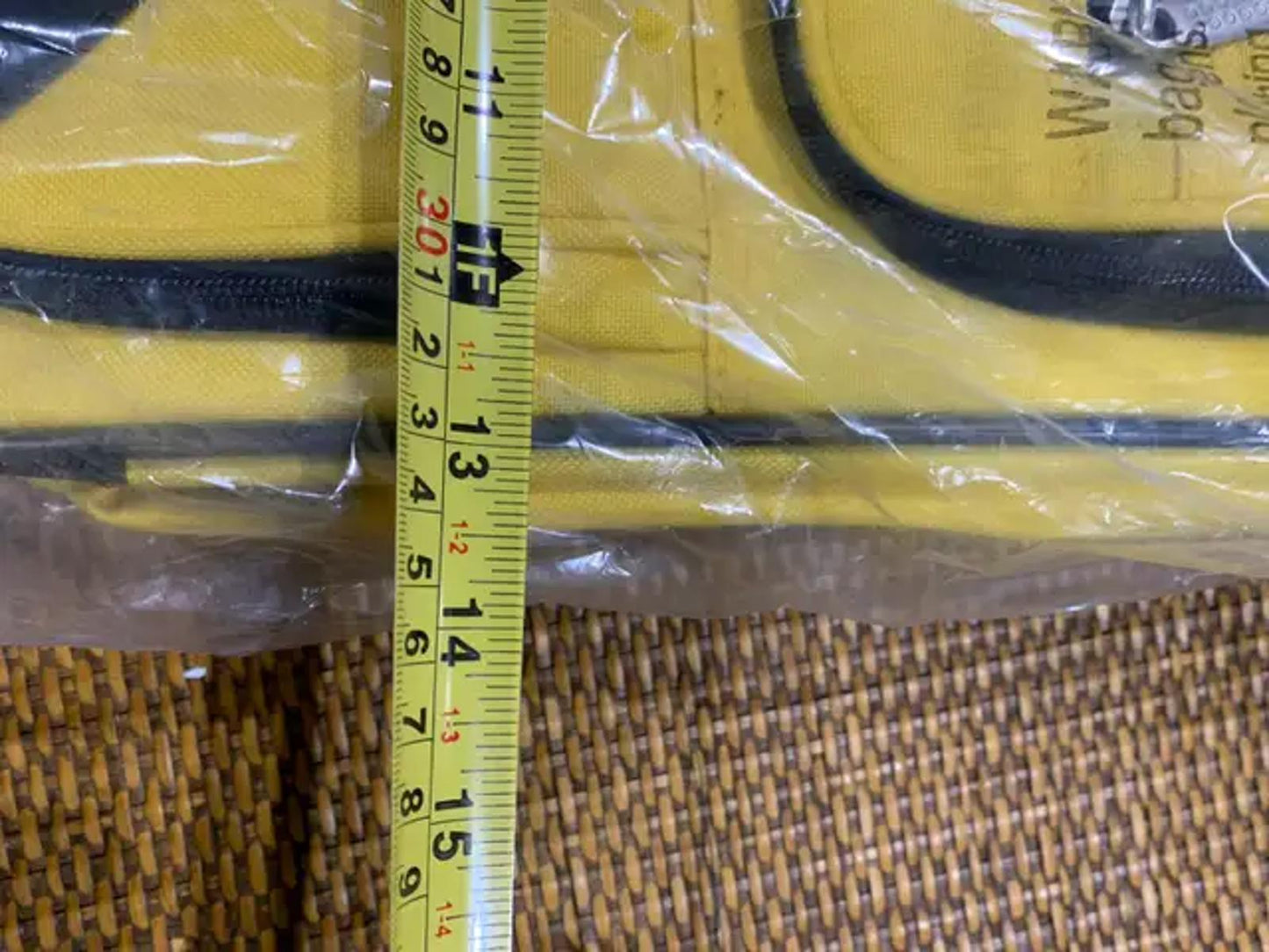 Yellow Jetliner small suitcase