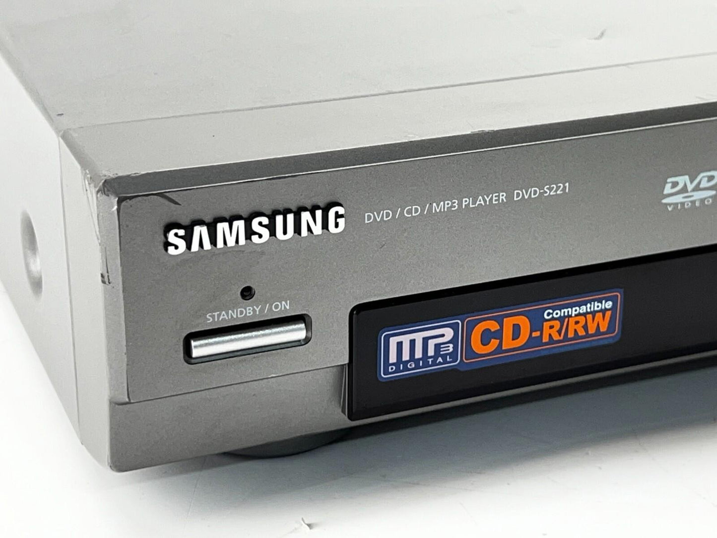 GOOD CONDITION Samsung DVD-S221 DVD Player EB-4197 Tested WORKS!