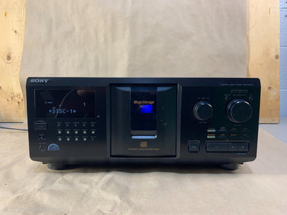 Sony 300 CD Changer Player CDP-CX355 Compact Disc Mega Storage. No Remote