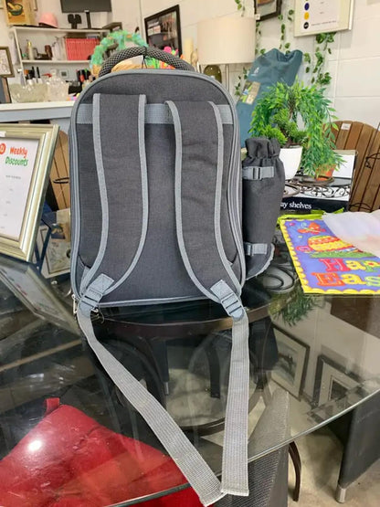 Stokes Picnic Backpack with dinnerware
