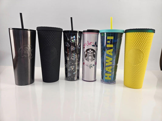 Lot of 6 - Starbucks Cups Tumblers