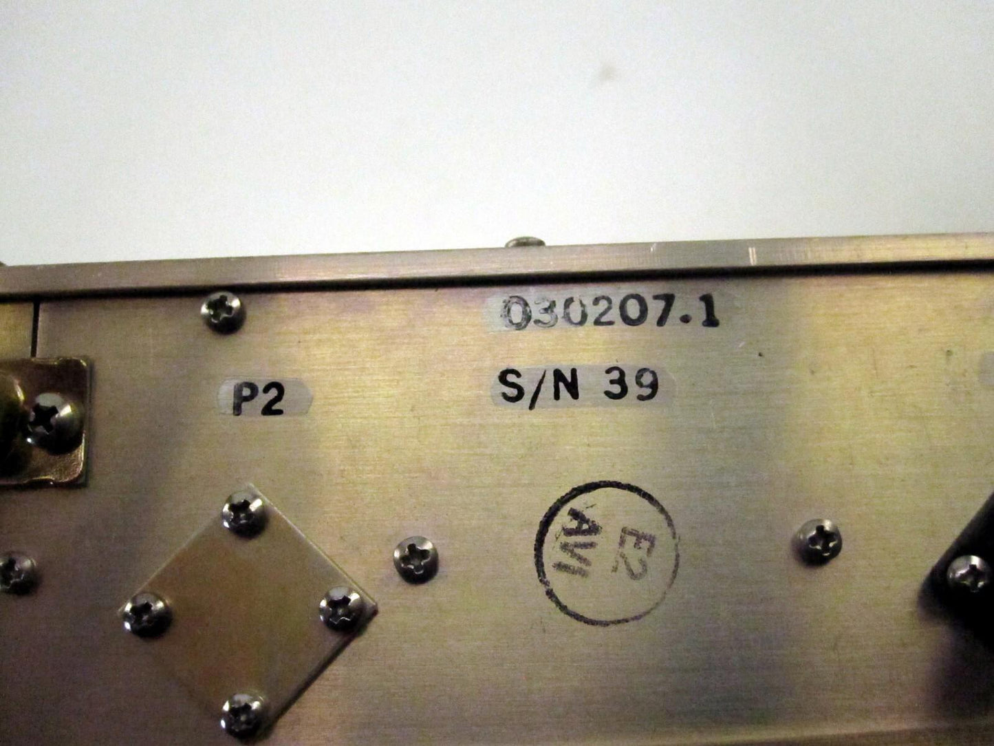 Fernau Avionics 030207.1 S/N 39 Audio Equipment