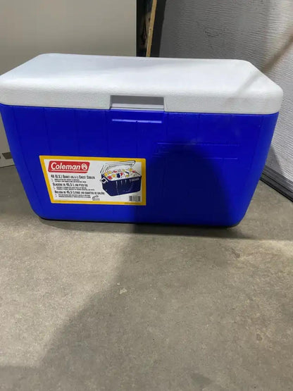 Blue Coleman Cooler