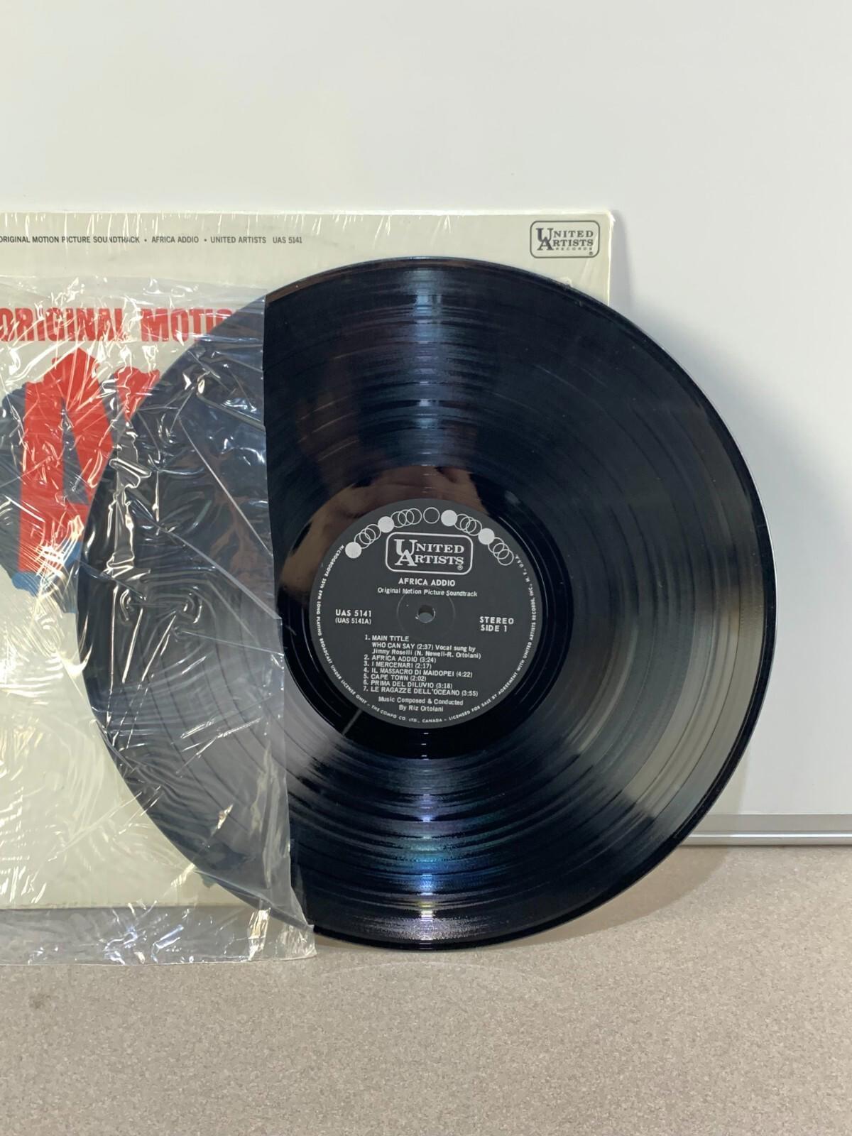 SOUNDTRACK: africa addio UA 12" LP 33 RPM
