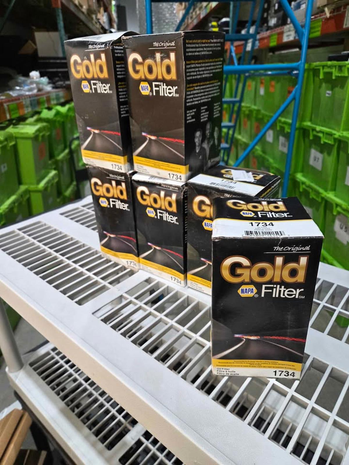 NAPA Gold Filter 1734 - 6 Pack