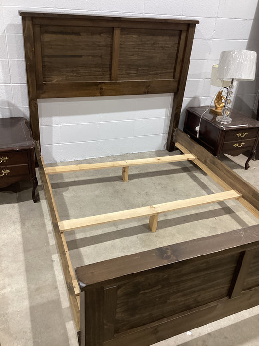 Queen wooden bed frame