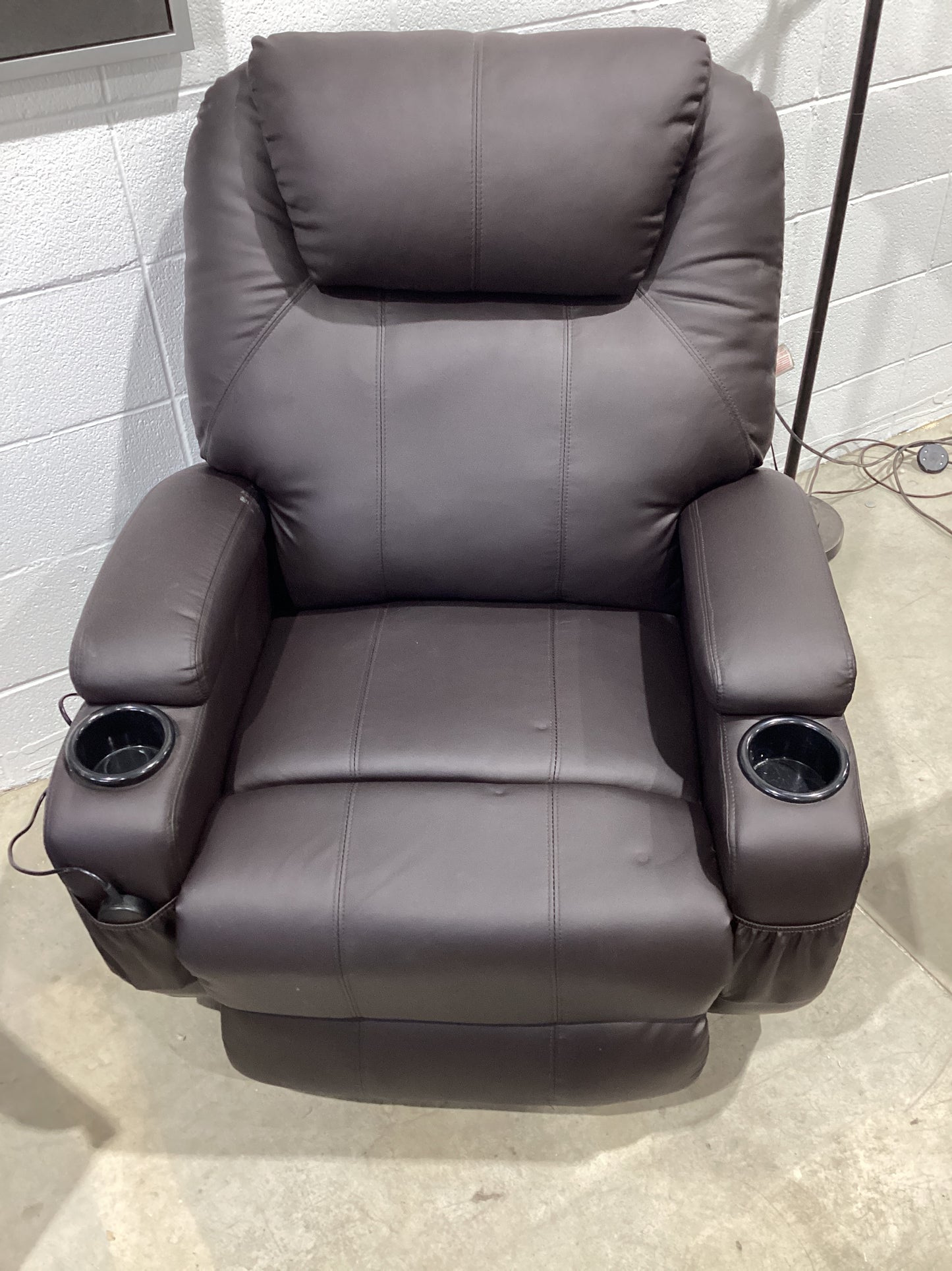 Power lift massage recliner chair