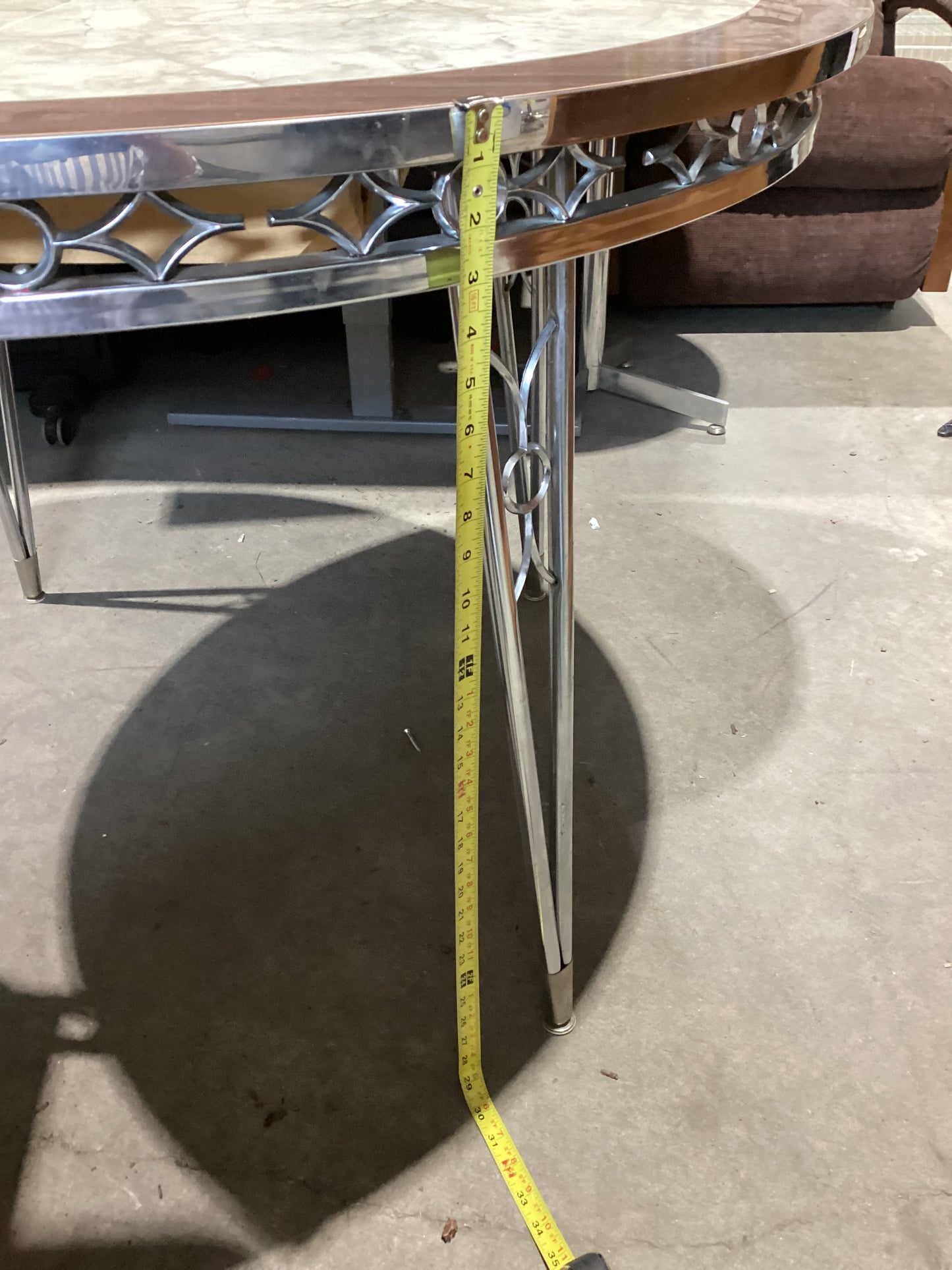 Vintage Round Dining Table