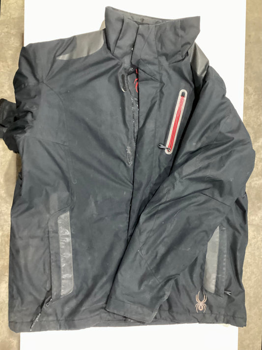 Spyder Mens Black Jacket